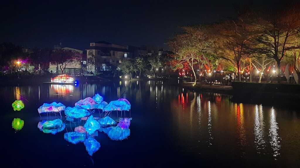 ▲月津港燈節（台南市政府觀光旅遊局提供）